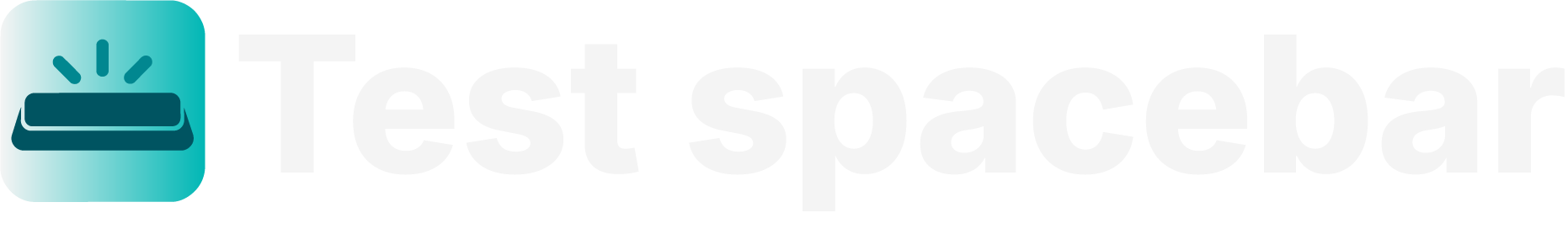 TestSpaceBar